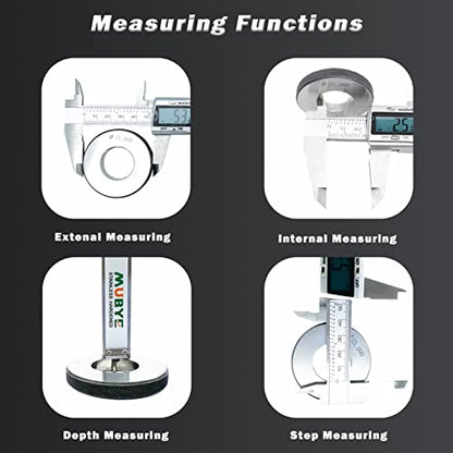 Digital Caliper Micrometer Measuring Tool, 6 Inch /150mm