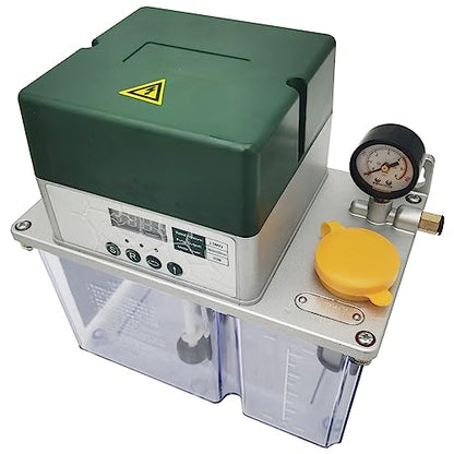 220V Automatic Lubrication Gear Pump 4L CNC Digital Electric Lubricator Pump Oiler