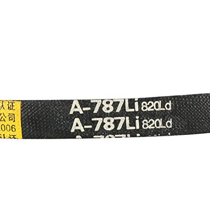 uxcell A787 V-Belts 787mm Inner Girth 13mm Top Width 8mm Thickness A-Section Rubber Drive Transmission Belt - size: 787mm
