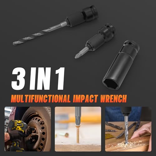 1/2" Cordless Impact Wrench 650N.m(480 Ft-lbs) Brushless Impact Gun