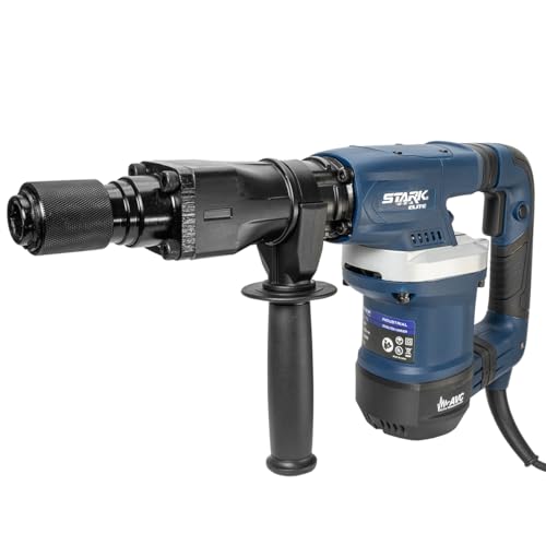 Stark USA Demolition Hammer, 1200W Electric Chipping Hammer, 3100BPM Maximum Anti-Vibration Handle 14J