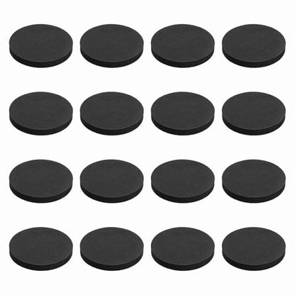 MECCANIXITY Single Sided Speaker Isolation Pads 65mmx8mm Round Black - size: 65mmx8mm