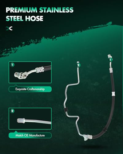 SCITOO Power Steering Pressure Hose Compatible for Acura MDX