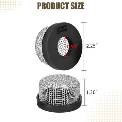 Stainless Steel Strainer ¾"-14 For Livewell Pumps Aerator Screen Wire Mesh
