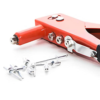 100 Pcs 5/32" x 3/8" Aluminum Pop Rivets, 4 x 10mm Blind Rivets, Aluminum Grip and Steel Mandrel - size: 5/32" x 3/8"