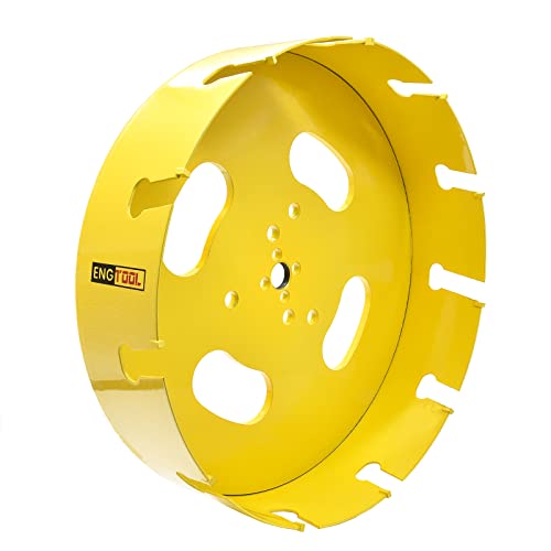 MaxTool 12" TCT Hole Saw 305mm Carbide Tip Holesaw 2.25" Deep with 5/8-18 Thread for Cutting Asphalt Brick Concrete MDF Tough Material; CT00Y57R1200 - size: 12"