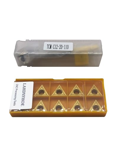 TCMC Boring Bar Holder with TCMT32.51 Carbide Inserts for Steel Machining