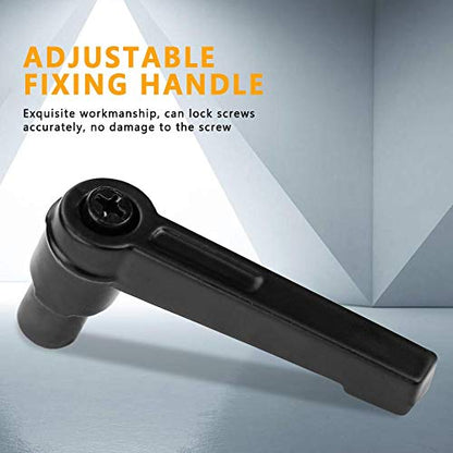 4pcs Fixing Handle Machine Knobs, Adjustable Stainless Steel M10 Female Thread (M10)
