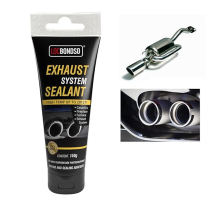 LOCBONDSO High Temp Exhaust Repair Kit & Muffler Sealant (5.3 oz)