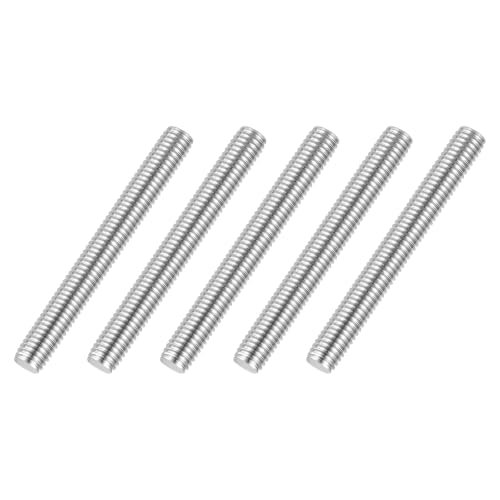 M4-0.7 Fully Threaded Rod 40mm Length Coarse Thread 5Pcs - size: M4‑0.7 40mm