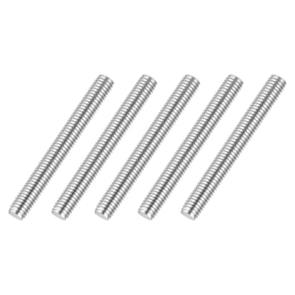 M4-0.7 Fully Threaded Rod 40mm Length Coarse Thread 5Pcs - size: M4‑0.7 40mm