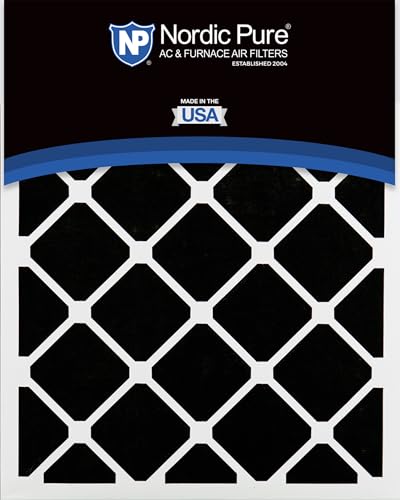 Nordic Pure 16x24x2 Pleated MERV 7 Plus Carbon Air Filters 3 Pack - style: MERV 7 + Carbon