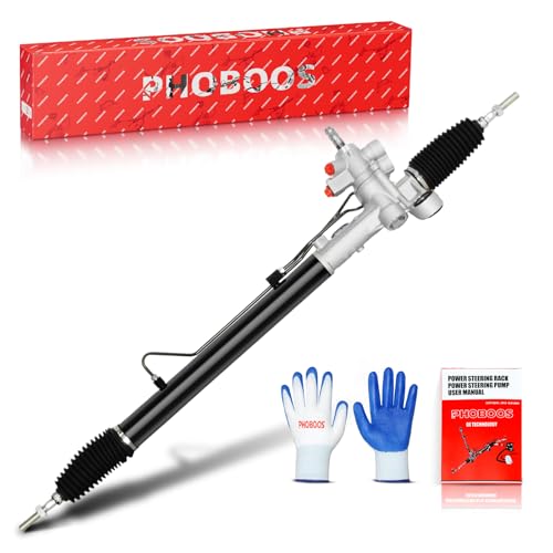 PHOBOOS Hydraulic Power Steering Rack and Pinion Fit for Honda Accord - size: 26-2746