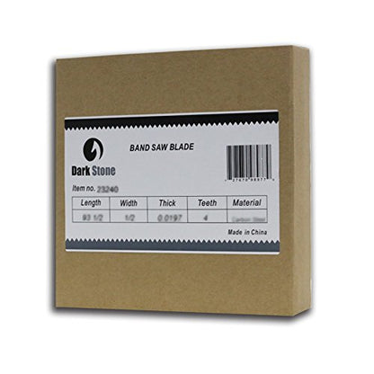 Dark Stone DS23279 Bi-Metal Band Saw Blade 64-1/2 Inch x 1/2 Inch, 6 TPI
