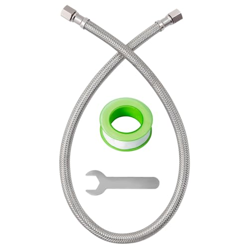 SUNGATOR 2 FT Refrigerator Water Line, 1/4" Comp x 1/4" Comp Ice Maker Hose - size: 2 Feet