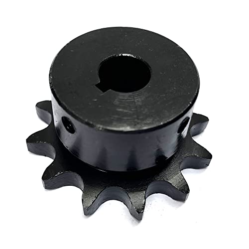 #40 Roller Chain Sprocket B Type 1/2" Bore Rust Prevention Hardened 12 Tooth - size: 1/2" Bore 12 Tooth, style: Apply #40 Roller Chain