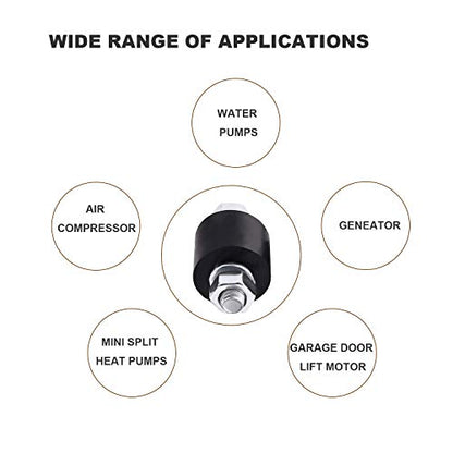 4 Pack 5/16"-18 NC Garage Door Opener Vibration Isolator Kit Replacement 89LM