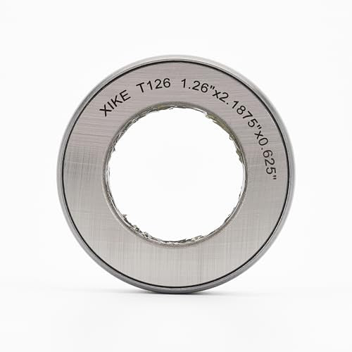 XIKE T126 Thrust Tapered Roller Bearing, 1.26 Inch Bore, 2-Pack - size: T126x2