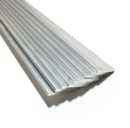 36" Long 1/8" X 1" Square Aluminum Flat BAR .6061 Aluminium, 3mm X 25mm X 915mm Aluminum Flat Plate, T6511 Solid New Mill Stock (2 Pack)