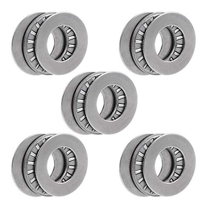 uxcell 5pcs TC1018 Thrust Needle Roller Bearings with Washers 5/8" Bore