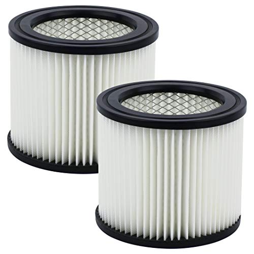 2 Pack Small Cartridge Filter Replacement Part 90398 903-98 90399 Type AA Compatible with Shop Vac Wet/Dry Vacs - size: 2 Pack