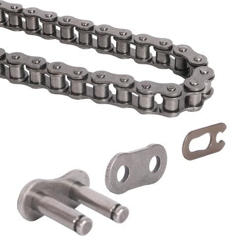 #08B Roller Chain 20 Feet 428 Carbon Steel Chains with 5 Connecting