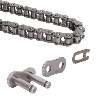 #08B Roller Chain 20 Feet 428 Carbon Steel Chains with 5 Connecting