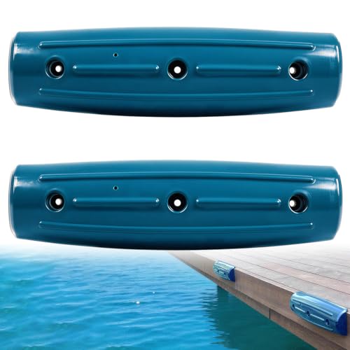 OCEANBROAD Dock Fender Bumpers, 17" Horztial Dock Bumpers for Edge Side - color: Ocean Blue, style: 2 Pack