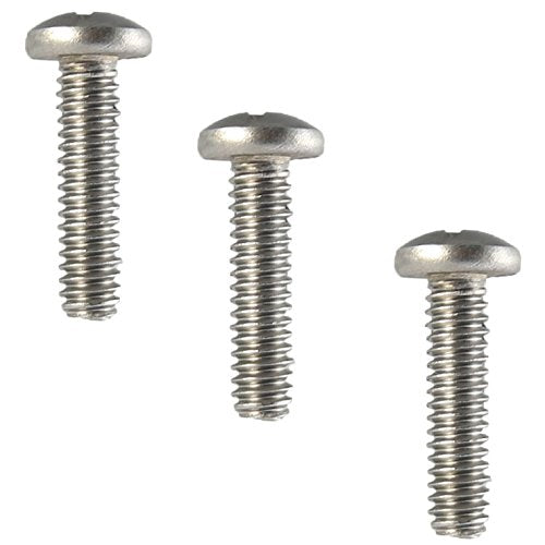 1/4-20 x 2 Pan Head Machine Screws, Full Thread, Phillips Drive, Stainless Steel 18-8, Bright Finish, Machine Thread, Quantity 25 Pieces By Fastenere - size: 1/4-20 x 2" (25 Pack)