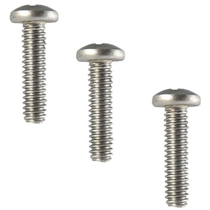 1/4-20 x 2 Pan Head Machine Screws, Full Thread, Phillips Drive, Stainless Steel 18-8, Bright Finish, Machine Thread, Quantity 25 Pieces By Fastenere - size: 1/4-20 x 2" (25 Pack)