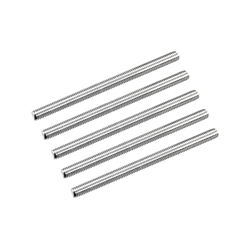 MECCANIXITY Fully Threaded Rod M5 x 70mm 0.8mm Thread Pitch 304 Stainless Steel Right Hand Threaded Rods Bar Studs 5 Pack - size: M5 x 70mm