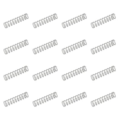 uxcell 50Pcs 304 Stainless Steel Compression Springs,0.8mmWD, 6mm ODx25mm L - size: 6mmx25mm