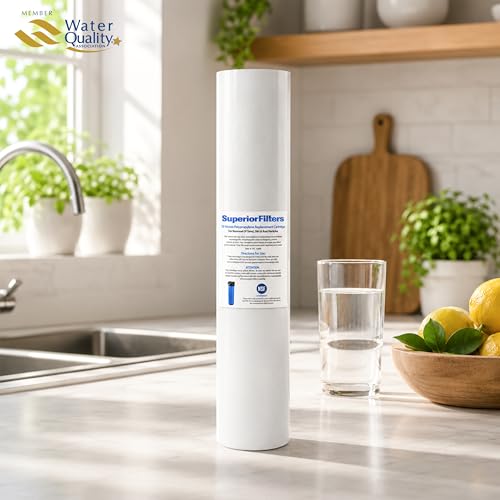 20 Micron Sediment Filter 20x4.5 Whole House Polypropylene 10-Pk - size: 10 Count