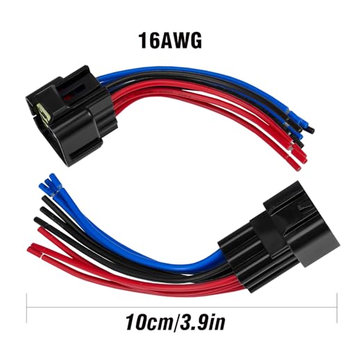 9 Pin Waterproof Wire Connector,16AWG Male Female Plug - size: 9pin way