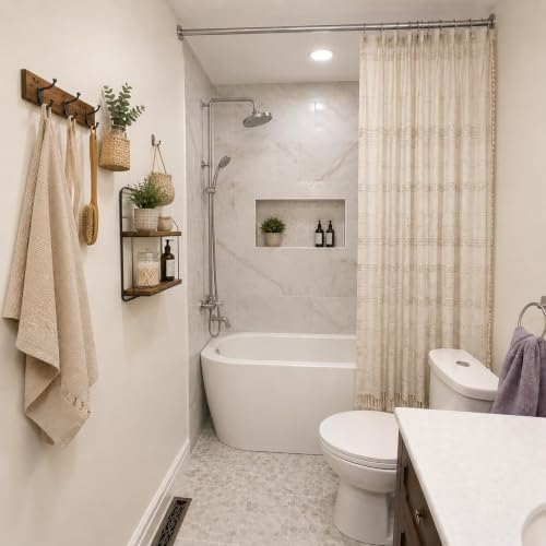 Shower Curtain Rod 30-88 Inch Tension Curtain Rod Shower Rod for Bathroom - color: Silver, size: 30-88 inches
