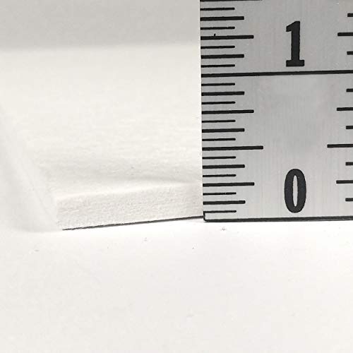 Ceramic Fiber Board Insulation, 2300F-Rated, 36" x 24" x 1/4", Pack of 6, for Boiler, Stove, Forge, Kiln, Baffle Board, 1028 - size: 1/4" x 36" x 24"