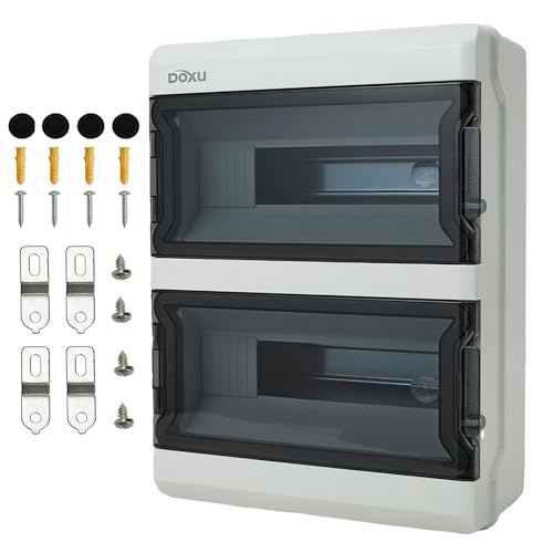 Circuit Breaker Box, IP66 Distribution Protection Box (AT-26 Way) - size: 26 - 296x390x130 MM