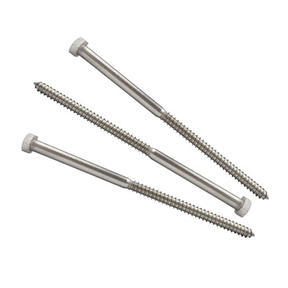 Conquest Lag Bolts 1/2" x 10" - size: 1/2"-6 x 10"