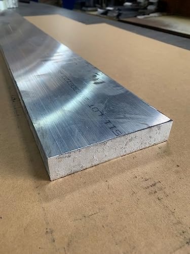 3/4" x 4" Aluminum Flat Bar, Pick Your Length, Solid Stock, Machining, 6061-T6511 Aluminum (Aluminum, 12 INCH) - size: 12 INCH