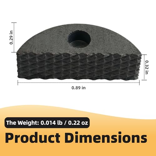 Replacement Gripper Toothed Plate A15 for A333 Steel Strapping Tool - style: A15