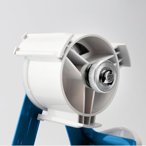 TAPEWELL Heavy Duty Metal Frame Packing Tape Dispenser Gun, 2 inch, Blue - color: Blue, size: 2 Inch