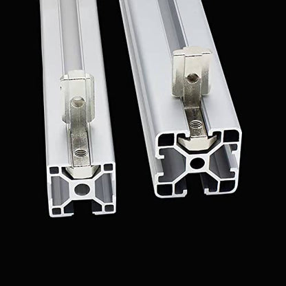 20Set 3030 Corner Bracket L-Shape Interior Inside Connector for 3030 Aluminum Extrusion AccessoriesSilver(20 LES) - style: 20Set Internal Corner Buacket Silver