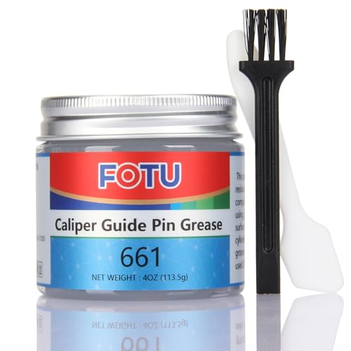 FOTU 661 Brake Caliper Guide Pin Grease,High Temp Silicone for Slider Pins - color: 661 Brake Guide Pin Grease