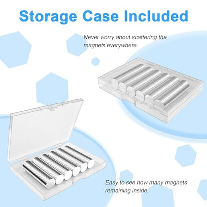 Magnets, 8 Different Sizes Small Round Magnetic 600 Pack - size: Mix-8 Sizes