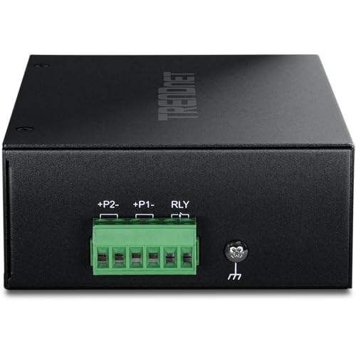 TRENDnet 16-Port Industrial Gigabit DIN-Rail Switch, TI-G160 - style: 16 x Gigabit Ports