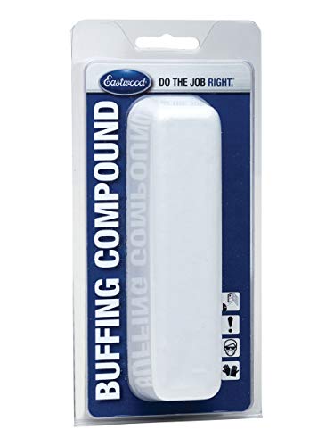 Eastwood White Rouge Buffing Sharpening Polishing Compounds 12 Oz Brick to Remove Scratches Rust Corrosion Burrs All Types of Martial