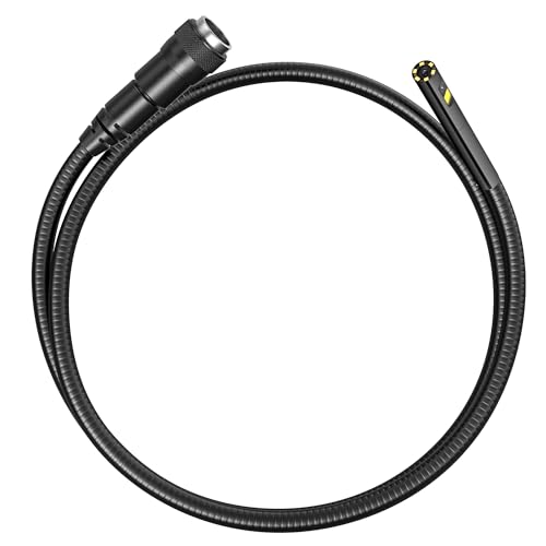 Teslong Endoscope Replacement Cable with Light, Dual Lens Inspection Camera 5.5mm/0.21inch Waterproof Probe Compatible with NTS500, NTS300(3.3FT)