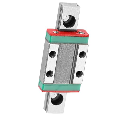 Linear Rail, LML9B Miniature Linear Slider, 9mm Bearing Steel Rail with 55mm Length, Locked Fixation Mini Guide Motion Rails for Automatic, Precision Measuring Equipment