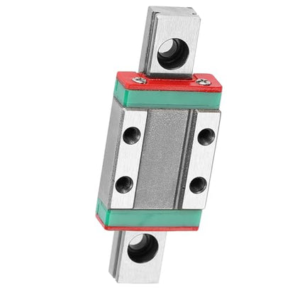 Linear Rail, LML9B Miniature Linear Slider, 9mm Bearing Steel Rail with 55mm Length, Locked Fixation Mini Guide Motion Rails for Automatic, Precision Measuring Equipment