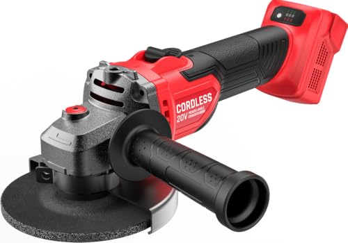 20V Cordless Angle Grinder, Compatible with Milwaukee M18 Battery